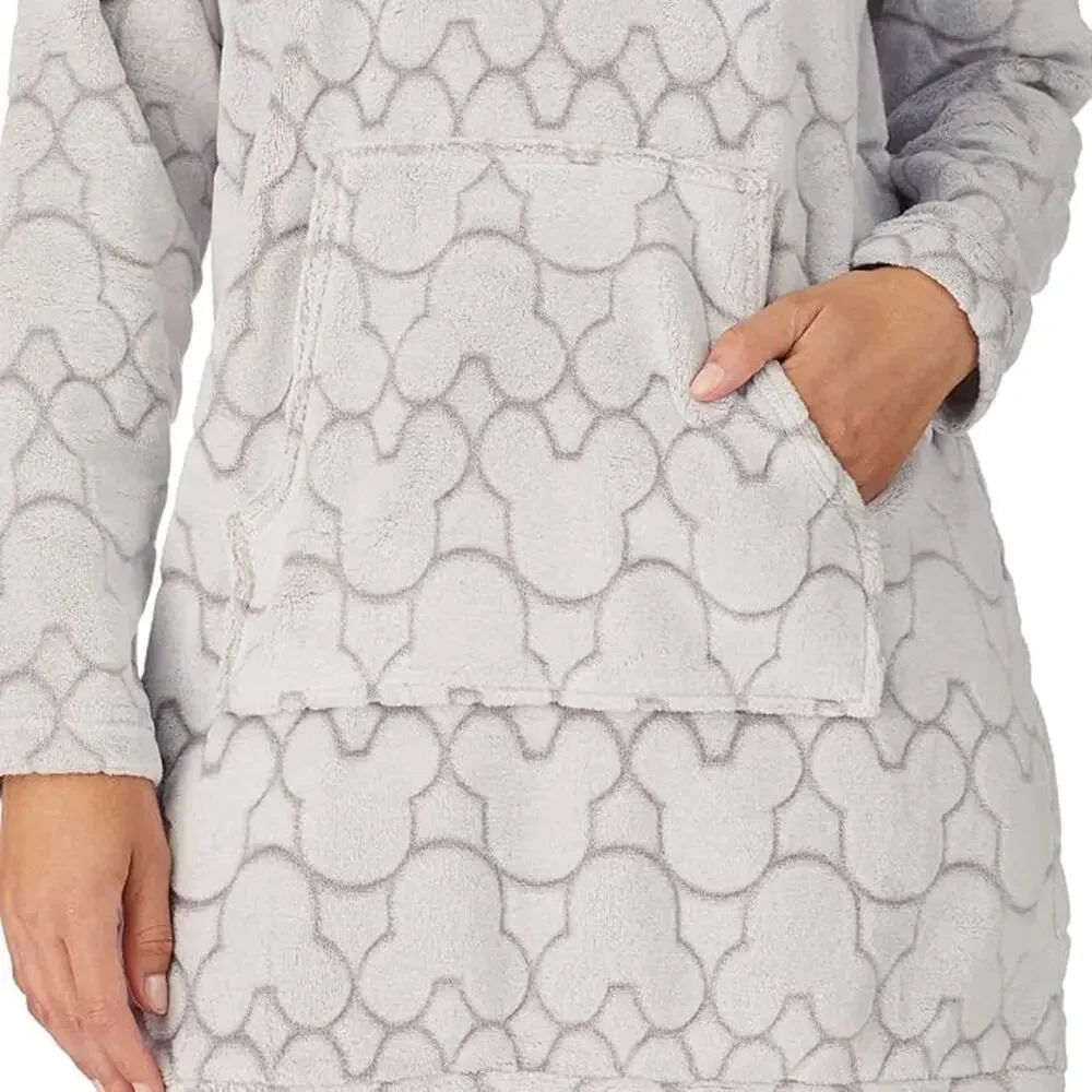 NWT! Mickey‎ Mouse Fleece Lounge Hoodie X-SMALL